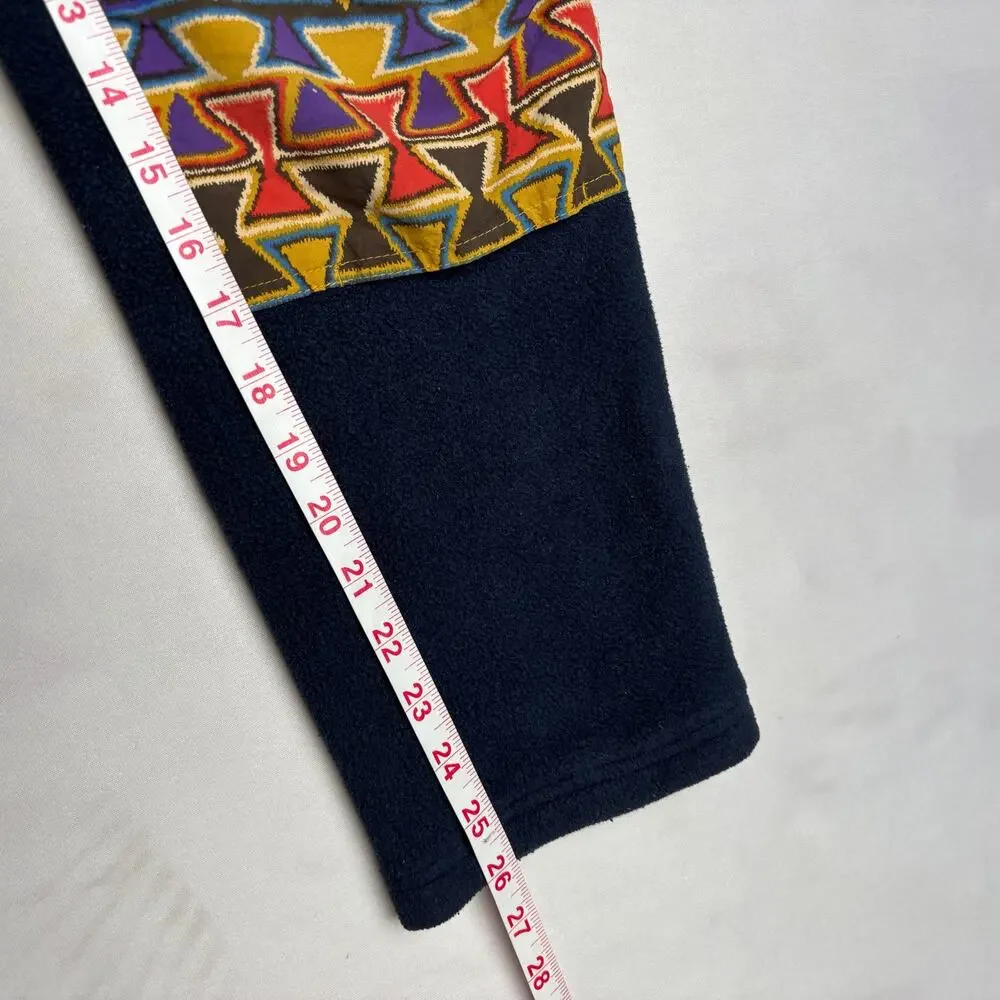 Patagonia Synchilla Patch Pants Aztec Men's Small Rare